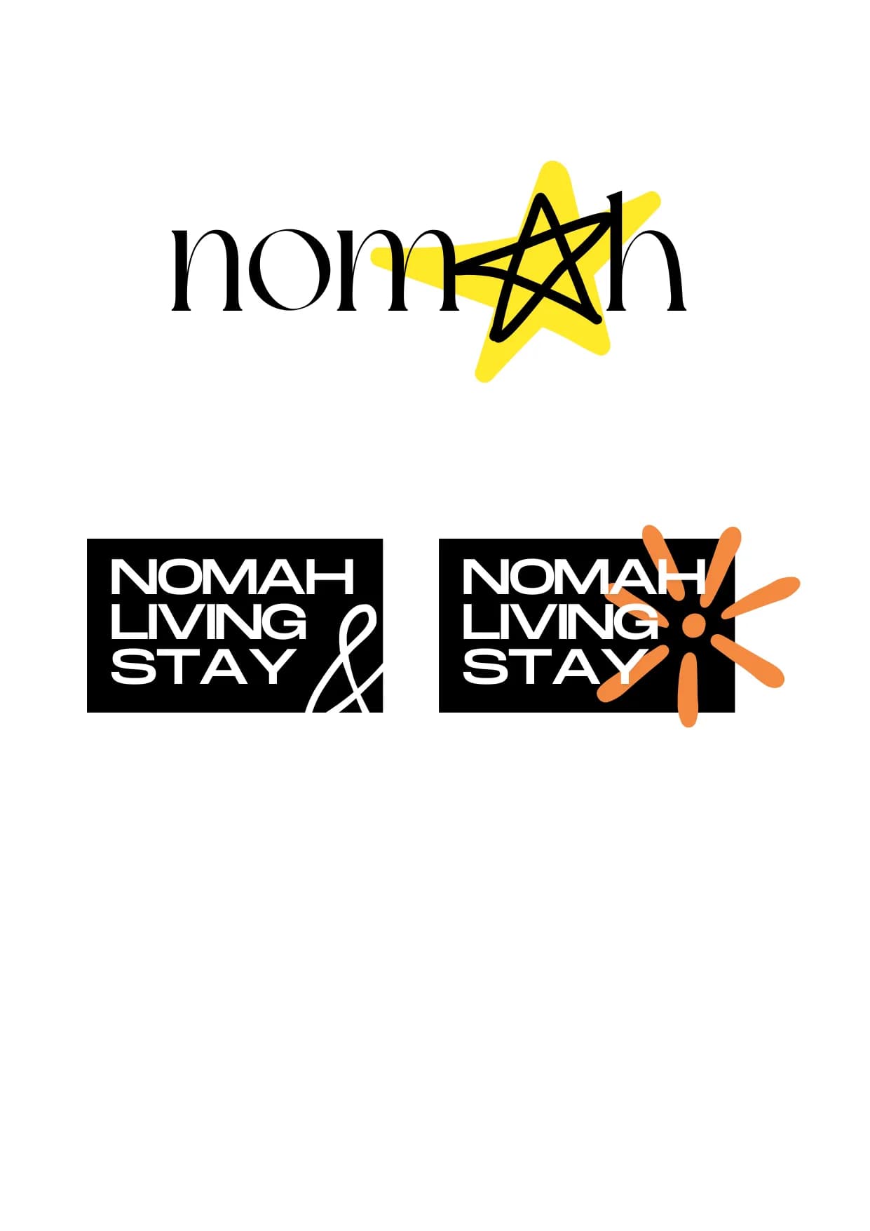 Page 1 du book de marque Nomah 2024.
